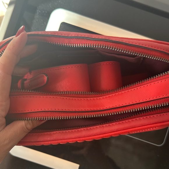 Coach Quilted Red Star Pouch Marvel collection - Picture 3 of 5